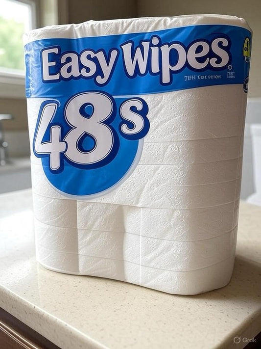 Easy Wipes 1 Ply  Toilet Paper